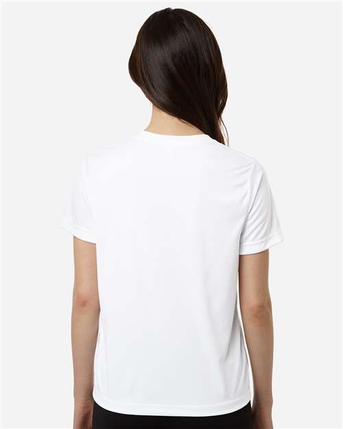 Core 365 CE10W Women's Capital Performance T-Shirt - White - model back