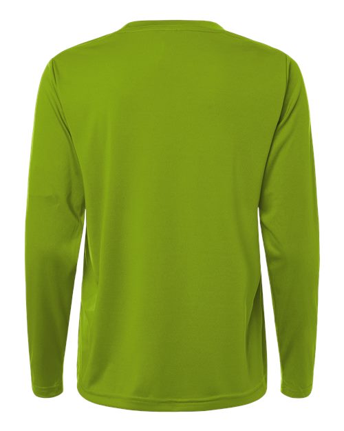 Core 365 CE10LW Women's Capital Performance Long Sleeve T-Shirt - Acid Green - back