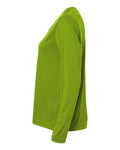Core 365 CE10LW Women's Capital Performance Long Sleeve T-Shirt - Acid Green - side