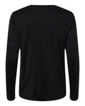 Core 365 CE10LW Women's Capital Performance Long Sleeve T-Shirt - Black - back