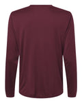 Core 365 CE10LW Women's Capital Performance Long Sleeve T-Shirt - Burgundy - back
