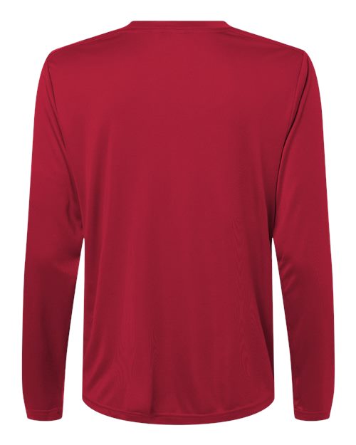 Core 365 CE10LW Women's Capital Performance Long Sleeve T-Shirt - Classic Red - back