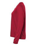 Core 365 CE10LW Women's Capital Performance Long Sleeve T-Shirt - Classic Red - side
