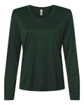 Core 365 CE10LW Women's Capital Performance Long Sleeve T-Shirt - Forest - front