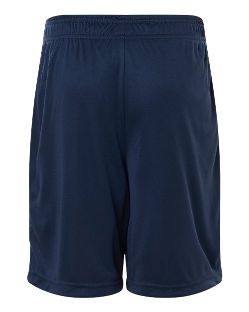 Team 365 TT115BY Youth Zone Performance Reversible Shorts - Sport Dark Navy/ White - back