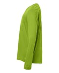 Core 365 CE10LY Youth Capital Performance Long Sleeve T-Shirt - Acid Green - side