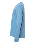 Core 365 CE10LY Youth Capital Performance Long Sleeve T-Shirt - Columbia Blue - side