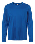 Core 365 CE10LY Youth Capital Performance Long Sleeve T-Shirt - True Royal - front