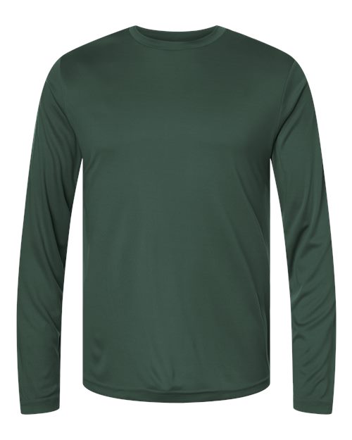 Core 365 CE10L Unisex Capital Long Sleeve Performance T-Shirt - Forest - front