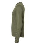 Core 365 CE10L Unisex Capital Long Sleeve Performance T-Shirt - Military Green - side