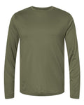 Core 365 CE10L Unisex Capital Long Sleeve Performance T-Shirt - Military Green - front