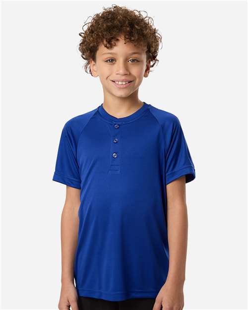 Team 365 TT11HNY Youth Zone Performance Henley - Sport Royal - model front