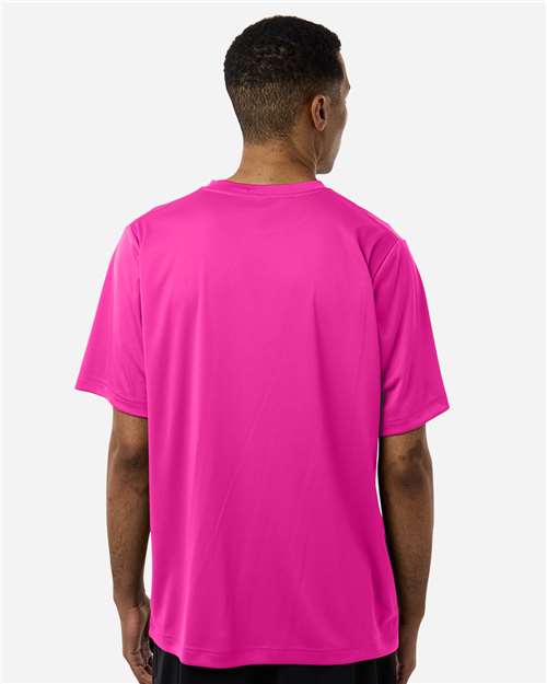 Core 365 CE10 Unisex Capital Performance T-Shirt - Bright Magenta - model back