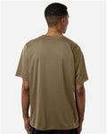 Core 365 CE10 Unisex Capital Performance T-Shirt - Coyote Brown - model back