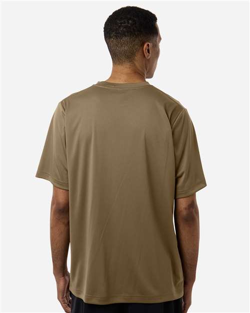 Core 365 CE10 Unisex Capital Performance T-Shirt - Coyote Brown - model back