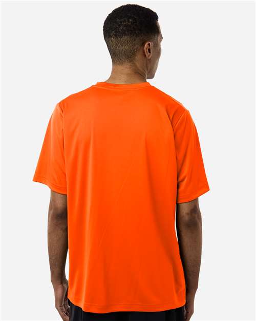 Core 365 CE10 Unisex Capital Performance T-Shirt - Safety Orange - model back