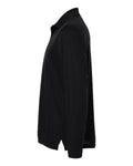 Core 365 CE108L Men's Nova Performance Long Sleeve Pique Polo - Black - side