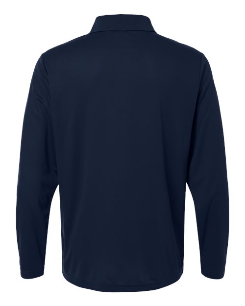 Core 365 CE108L Men's Nova Performance Long Sleeve Pique Polo - Classic Navy - back
