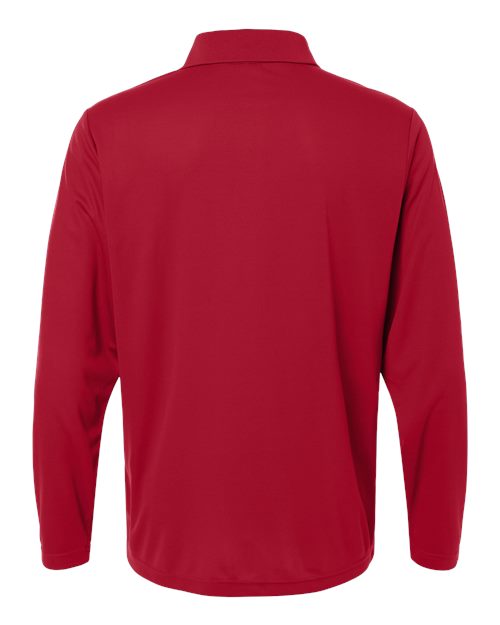 Core 365 CE108L Men's Nova Performance Long Sleeve Pique Polo - Classic Red - back