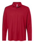 Core 365 CE108L Men's Nova Performance Long Sleeve Pique Polo - Classic Red - front