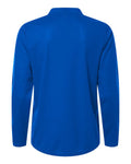 Core 365 CE108LW Women's Nova Performance Long Sleeve Pique Polo - True Royal - back