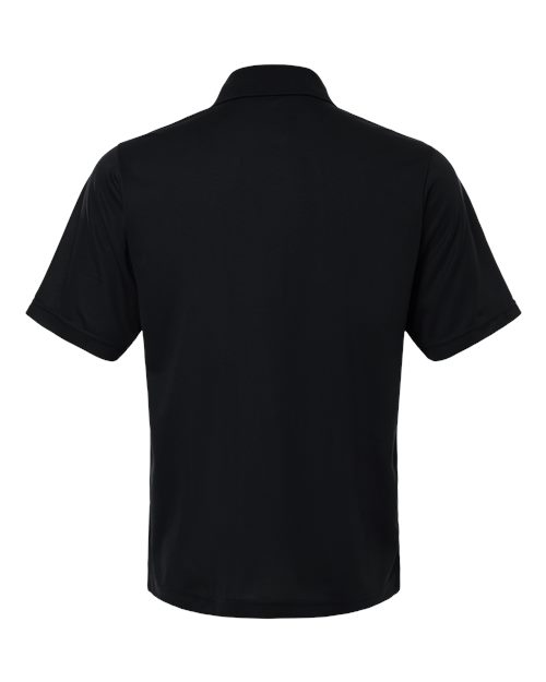 Core 365 CE108P Men's Nova Performance Pique Pocket Polo - Black - back