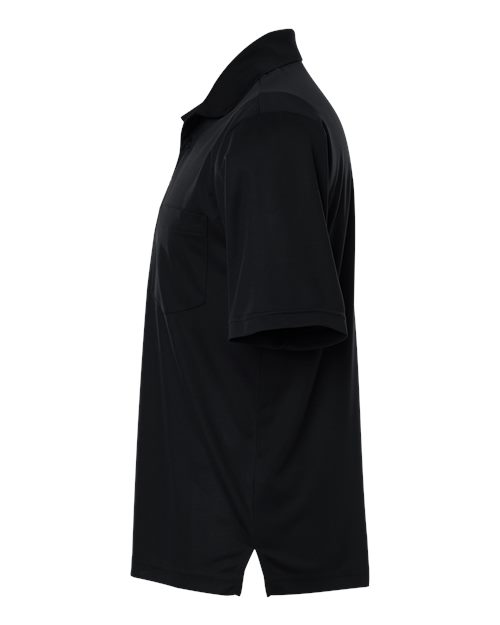 Core 365 CE108P Men's Nova Performance Pique Pocket Polo - Black - side