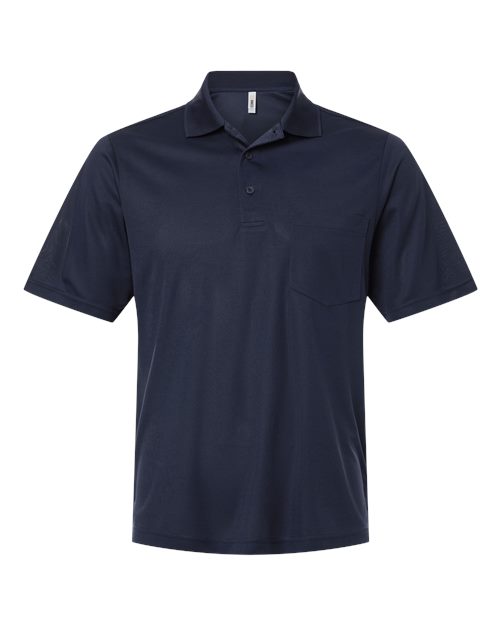Core 365 CE108P Men's Nova Performance Pique Pocket Polo - Classic Navy - front