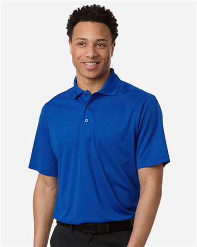 Core 365 CE108P Men's Nova Performance Pique Pocket Polo - True Royal - model front
