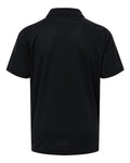 Core 365 CE108Y Youth Nova Performance Pique Polo - Black - back