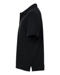Core 365 CE108Y Youth Nova Performance Pique Polo - Black - side