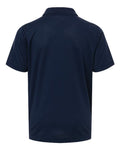 Core 365 CE108Y Youth Nova Performance Pique Polo - Classic Navy - back