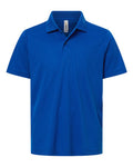 Core 365 CE108Y Youth Nova Performance Pique Polo - True Royal - front