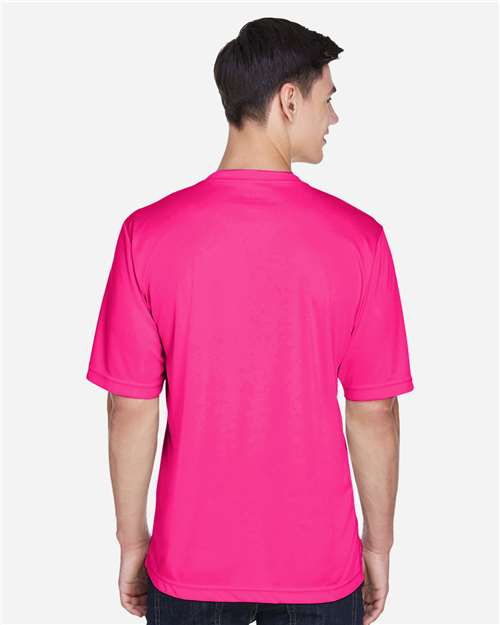 Team 365 TT11 Zone Performance T-Shirt - Bright Magenta - model back