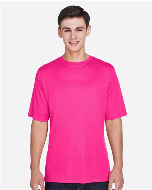 Team 365 TT11 Zone Performance T-Shirt - Bright Magenta - model front