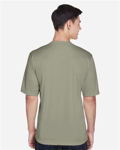 Team 365 TT11 Zone Performance T-Shirt - Olive - model back