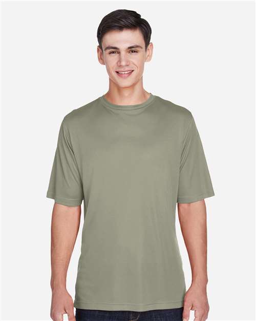 Team 365 TT11 Zone Performance T-Shirt - Olive - model front