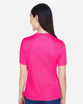 Team 365 TT11W Women's Zone Performance T-Shirt - Bright Magenta - model back