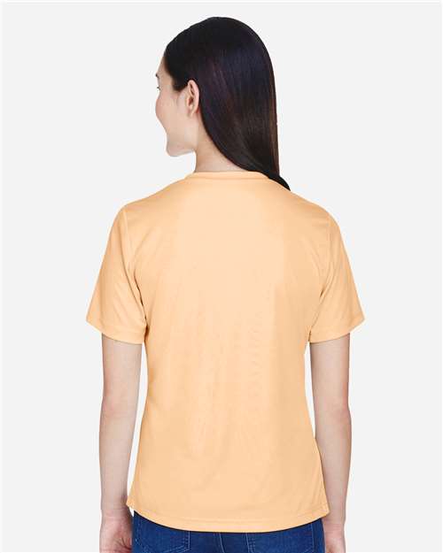 Team 365 TT11W Women's Zone Performance T-Shirt - Melon - model back