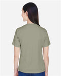 Team 365 TT11W Women's Zone Performance T-Shirt - Olive - model back