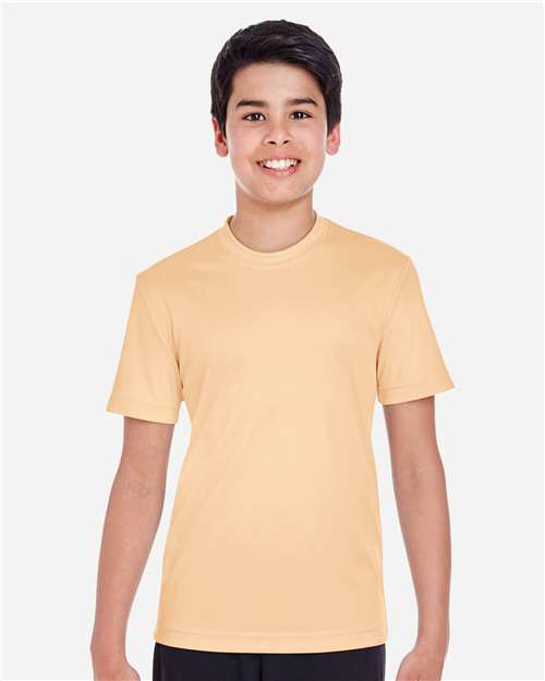 Team 365 TT11Y Youth Zone Performance T-Shirt - Melon - model front
