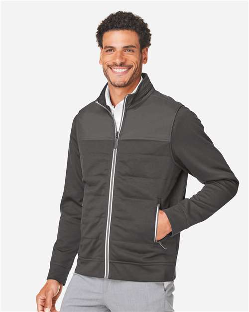 Devon & Jones DG71 Men's New Classics Club Jacket - Graphite - model side