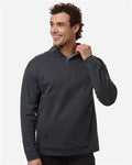 North End NE220 Men's Mantra Half-Zip Ottoman Pullover - Carbon - model front