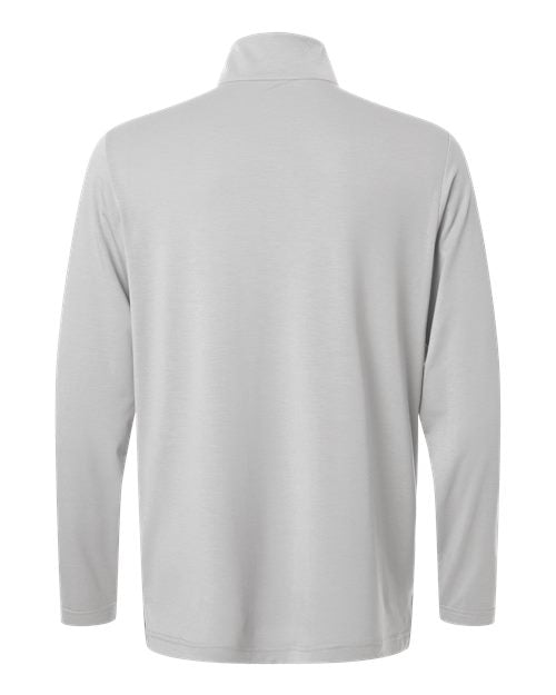 North End NE405 Men's JAQ Stretch Performance Quarter-Zip - Platinum/ Carbon - back