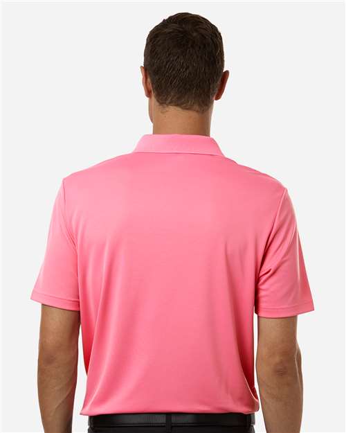 Adidas A230 Men's Performance Polo - Bliss Pink - model back