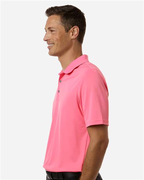 Adidas A230 Men's Performance Polo - Bliss Pink - model side