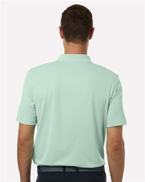 Adidas A230 Men's Performance Polo - Clear Mint - model back