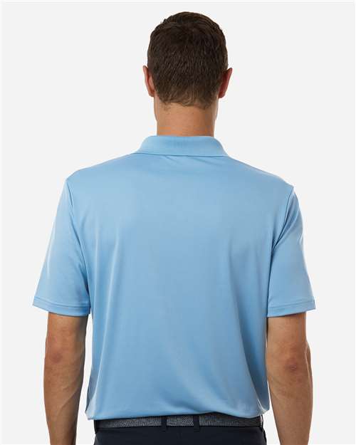 Adidas A230 Men's Performance Polo - Team Light Blue - model back