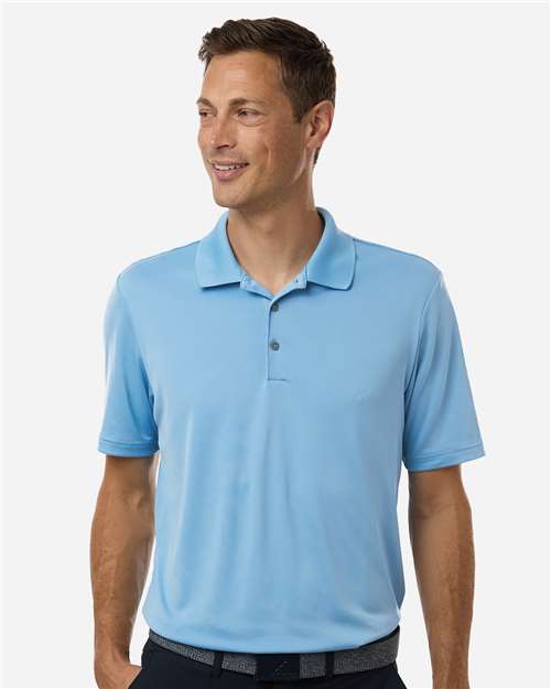 Adidas A230 Men's Performance Polo - Team Light Blue - model front