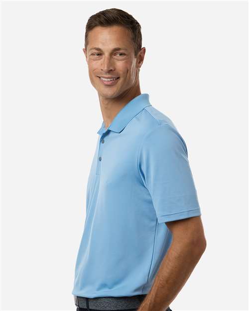 Adidas A230 Men's Performance Polo - Team Light Blue - model side